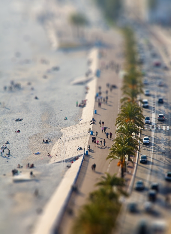 tilt shift wallpaper